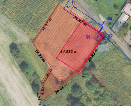 atrakcyjna działka 1141 m2 na granicy Pólka  Skarszewa -  Skarszew  -
