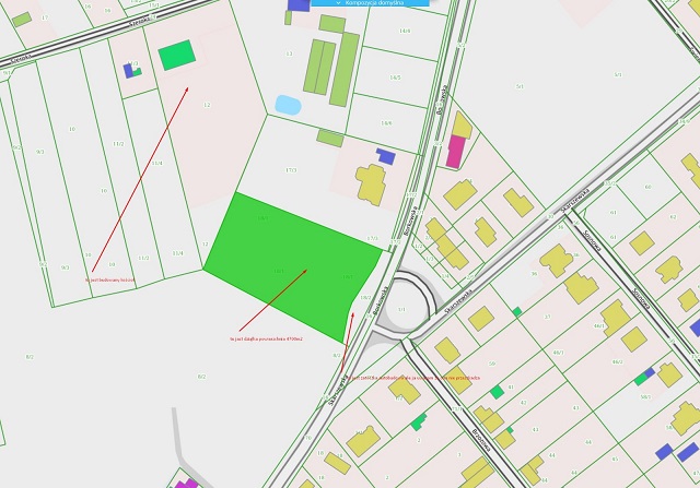 Sprzedam Działkę Budowlana w Kaliszu - Kalisz   -
