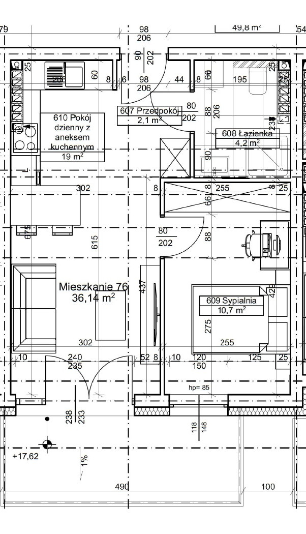 nowe 2pok mieszkanie ul Owsiana w Kaliszu 330000 zł - Kalisz   -
Zdjęcie nr 16