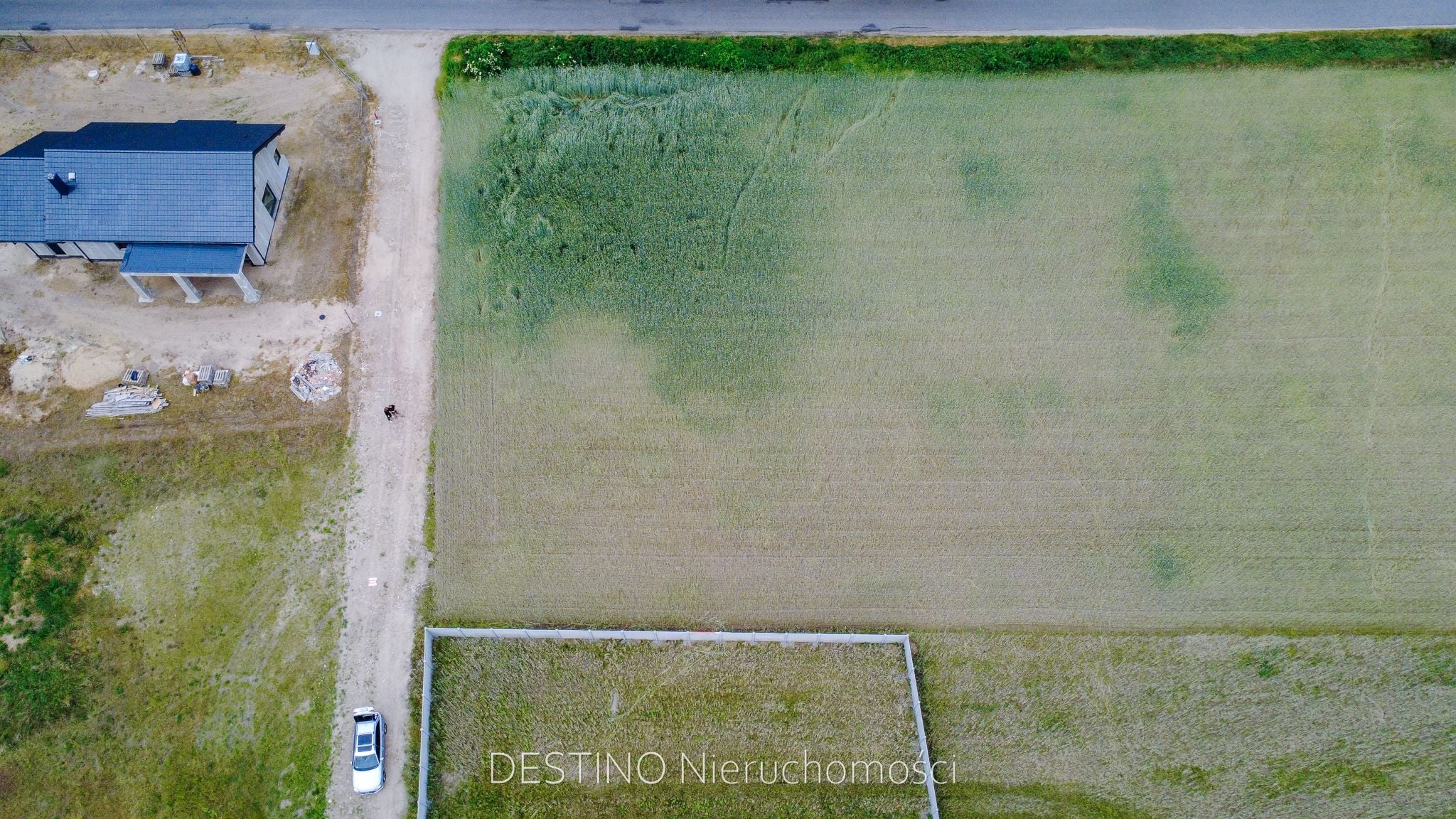 działka pod budowę domu jednorodzinnego 1376 m2 w gminie Ślesin -  Kępa  -
Zdjęcie nr 3