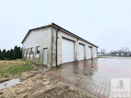Hala magazynowa murowana 375m2 okolica Kalisza - Kalisz   -
